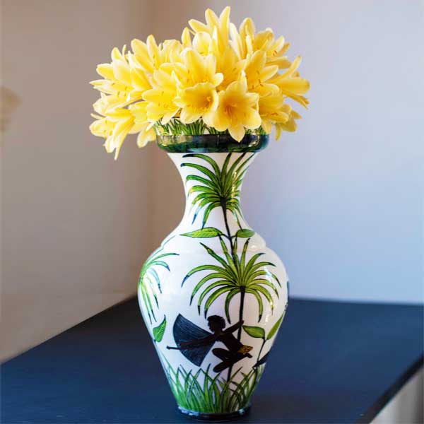 Lidgetton Crafters Guild Hand-Painted Vases - Image 2