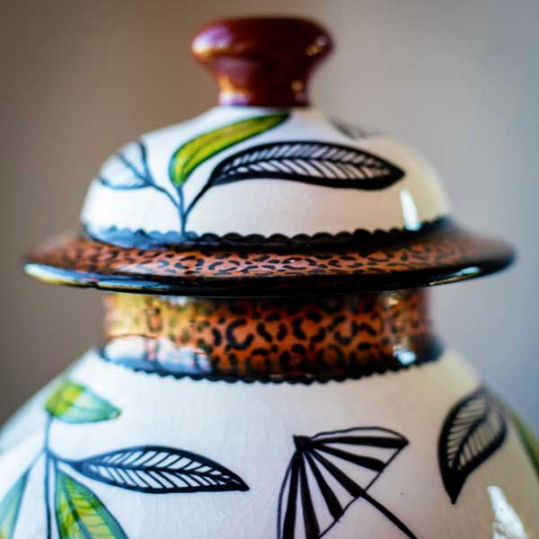 Lidgetton Crafters Guild Hand-Painted Vases - Image 3