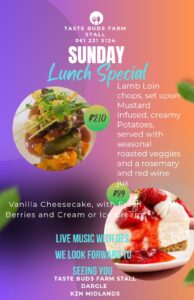 sunday lunch special